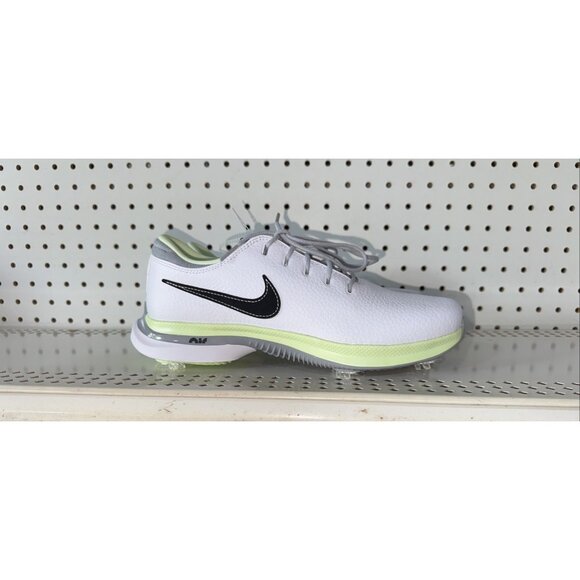Nike Air Zoom Victory Tour 3 Mens Leather Golf Shoes Spikes Size 8 White Volt